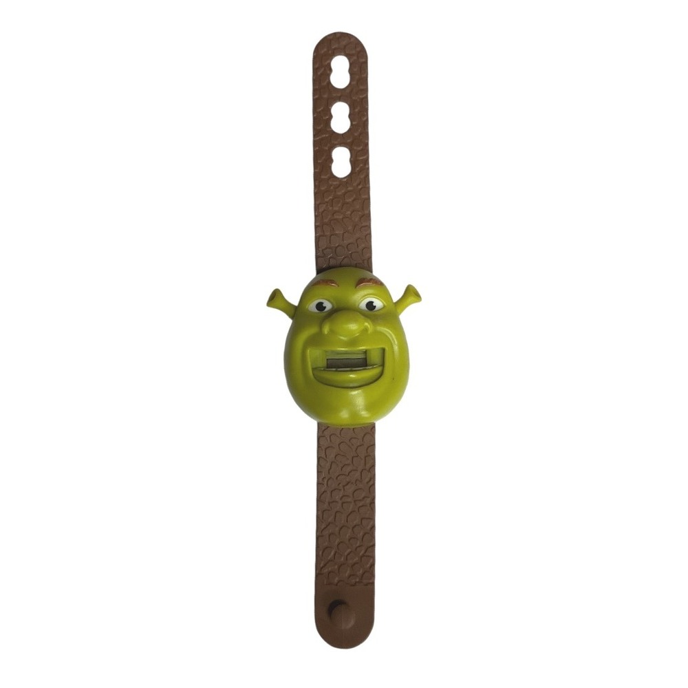 McDonald's Kids Shrek The Third Happy Meal Toy Collectible Watch‎ Movie Promo OS
